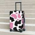thumbnail image 6 of Susaid Cow Spots Print Elastic Washable Suitcase Cover with Hidden Zipper, Fits 18-32 Inch Luggage for Protection During Travel-X-Large, 6 of 7