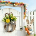 thumbnail image 3 of Cheapark Easter Bunny Gift Wreath Hemp Rope Bow Simulated Design Bow Pendant Decorative Ornament for Home Door Spring Holiday Acce nt, 3 of 6