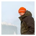 thumbnail image 3 of ZWP Bright Color Firefighter Reflective Beanie Winter Safety Night Running Knitted Hat Warm Cuff Hat, 3 of 5