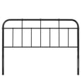 thumbnail image 3 of Cabecero Modway Alessia Modern Farmhouse de metal negro completo, 3 of 6