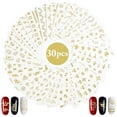 thumbnail image 1 of Nail Sticker Creative DIY Nail Decal Nail Art Decoration for Home Nail Salon, 1 of 8