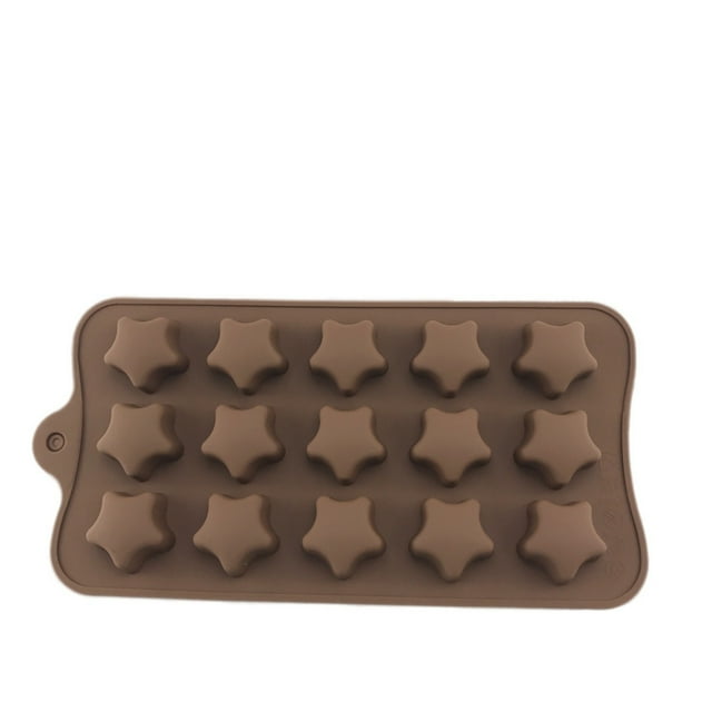 Pompotops New Silicone Chocolate Mold 4 Shapes Chocolate Baking Tools Non-stick Silicone Clearance