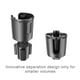thumbnail image 4 of Expansor Portavasos para Automóvil Ajustable para Menos 3 7 Botellas Y Tazas Grandes, 4 of 9
