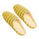 thumbnail image 2 of Warm Sippers rayas interior piso de madera silencioso hogar suave algodón zapatos para otoño invierno Inevent AP000869-00, 2 of 7