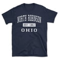 thumbnail image 1 of North Robinson Ohio Classic Established Men's Cotton T-Shirt, 1 of 1