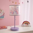 thumbnail image 6 of Nickelodeon's Peppa Pig Metal Stick Table Lamp for Children's Room Décor, Pink, 6 of 6
