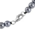 thumbnail image 6 of Terahertz  Carved 925 Sterling Silver Rhodium Plated Beaded Pendant Beaded Necklace for Women Jewelry Size 20" Ct 268.63 Birthday Christmas Gifts for Women, 6 of 8