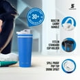 thumbnail image 5 of Ice Shaker Stainless Steel Protein Shaker Bottle, 26oz Royal Blue, 5 of 9