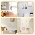 thumbnail image 4 of Naiovety Gancho para colgar artesanal exquisito, línea suave para no dañar la pared, gancho autoadhesivo para baño, 4 Uds. Decoración del hogar, 4 of 6