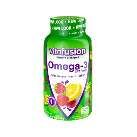 Vitafusion Omega-3 Gummies, 120 Count