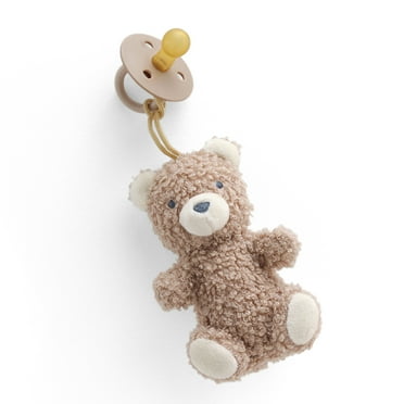 Itzy Ritzy Bitzy Pal Bear with Natural Rubber Pacifier 0m