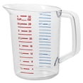 thumbnail image 1 of Rubbermaid Commercial Products Bouncer Taza Medidora Transparente 4 Tazas/1 Cuarto De Galón Transparente Fuerte Grado Alimenticio Para Usar Con -40 Grados F A 212 Grados F Fácil Lectura Para Ingredien, 1 of 4