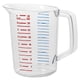 thumbnail image 1 of Rubbermaid Commercial Products Bouncer Taza Medidora Transparente 4 Tazas/1 Cuarto De Galón Transparente Fuerte Grado Alimenticio Para Usar Con -40 Grados F A 212 Grados F Fácil Lectura Para Ingredien, 1 of 4