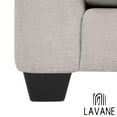 thumbnail image 6 of LAVANE 4 inch / 10cm Plastic Furniture Legs, Set of 4 Mid Century Modern Square Pyramid Replacement Couch Feet with Pre-Drilled M8 5/16 Inch Bolt & Mounting Plate for Sofa Couch Cabinet Ottoman, 6 of 6