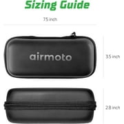 Airmoto Carrying Case Durable Storage Box Hard Case Mesh Pocket