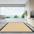 thumbnail image 5 of Linon Athena Natural & Black 9.10x13, Rug, 5 of 7
