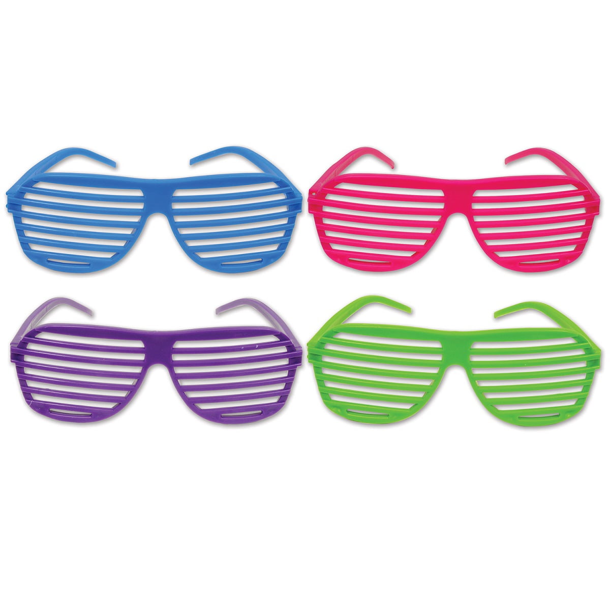 New Full Shutter Blue Glasses Shades Sunglasses Club Party 