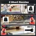 thumbnail image 3 of Jet Dry Mini Blower Compatible with Dewalt 20V Lithium Battery，Jet Fan130000 RPM Wind Speed 4-Speed Control， Compressed Air Duster, Cordless Handheld Air Blower for Computer Keyboard,Outdoors, 3 of 7