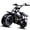 Black, variant on FRP 99cc Gas Powered Mini Dirt Bike, 28MPH Off-Road Motorcycle for Kids Ages 13+, Teens and Adults, Pull Start Pit Bike with Rear Disc Brake - Black