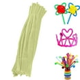 thumbnail image 3 of 100 Piece Colorful Pipe Cleaners Set for DIY Arts and Crafts | 12-Inch Chenille Stems for Kids, Students & Teachers | Classroom Craft Supplies for School Projects & Decorations, 3 of 5