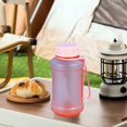 thumbnail image 1 of Botella de agua deportiva de 1000 ml | Hervidor de agua para bebidas al aire libre de plástico esmerilado | Mango de correa a prueba de fugas | Apto para lavavajillas | Gran capacidad |, 1 of 6