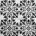 thumbnail image 1 of oneOone Cotton Jersey Black Fabric Asian Mosaic Sewing Material Print Fabric By The Yard 58 Inch Wide, 1 of 5