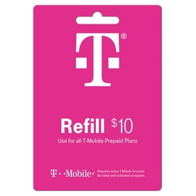 T-Mobile $10 Cell Service Prepaid Refill Direct Top Up (Email Delivery)