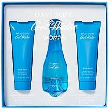 Cool Water by Davidoff, 3 Piece Gift Set for Women