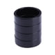 thumbnail image 1 of Ciclismo Almohadilla para auriculares de bicicleta de aleación de aluminio 5 uds. almohadilla elevadora delantera junta de horquilla (negro) Ehuebsd Para estrenar, 1 of 9