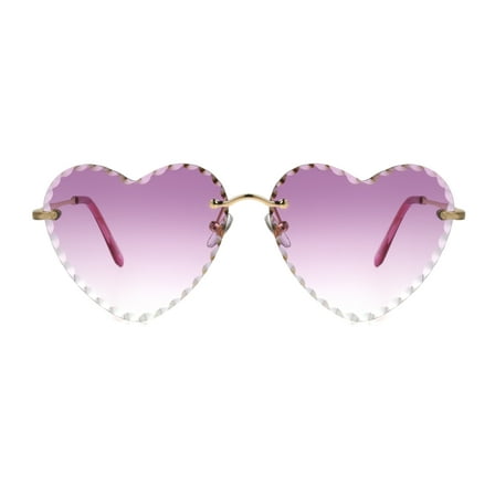 Foster Grant Heart-Shaped Fashion Sunglasses