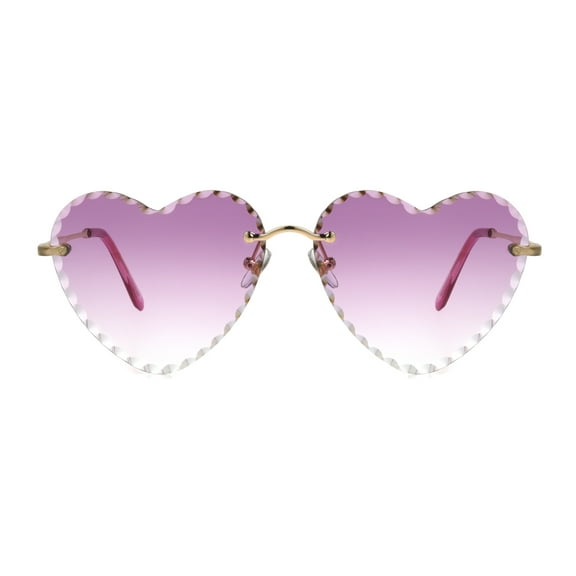 Foster Grant Heart-Shaped Fashion Sunglasses