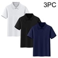 thumbnail image 2 of Fwqbns 3PC Kids Fashion Short Sleeve Polo Shirt Set, Soft Cotton Blend Comfortable Fabric, Perfect for Casual Occasions and Parties, 2 of 9