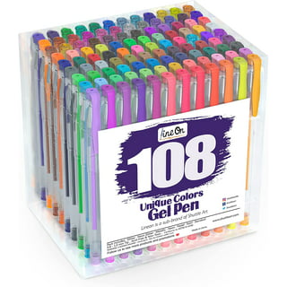 Adult Coloring Book w/ 110 Markers in Carrying Case by Coloring Book,  Paperback