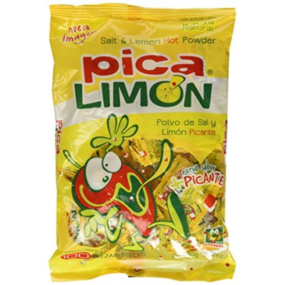 Pica Limon Candy, 7-ounce (100 Pieces) 100 Count (Pack of 1)