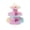 Multicolor, variant on Honmine 3-Tier Cardboard Cupcake Stand 5 Styles, Dessert Tower for Birthday Baby Shower Party Decor, Disposable Pastry Display for Snacks