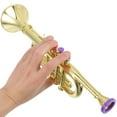 thumbnail image 2 of MasteelfCA Simulated Trumpet Toy Kids Trumpet Learning Toy Creative Musical Toy Plastic Trumpet Toy, 2 of 8