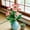 Pink, variant on Artificial Carnation Flower Bouquet, 13in Fake Silk Flowers for Home Office Decor