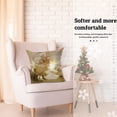 thumbnail image 3 of Wosthever Funda de cojín de Navidad, decoración navideña para el hogar, sofá decorativo, funda de almohada, asiento, coche, decoración del hogar, Decoración del hogar YMD116-6 Wosthever HA001499-06, 3 of 6