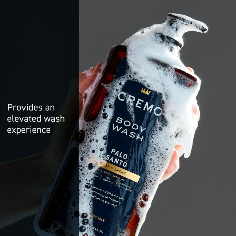 Cremo, Men's Body Wash, 32 fl oz, Palo Santo aroma - Walmart.com