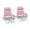 Pink, variant on Aimee Lii 2-Pack Folding Backpack Beach Chair 5-Position Outdoor Reclining Chairs with Pillow, Patio Furniture for Garden Backyard Pool Deck