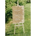 thumbnail image 5 of Darling Souvenir MADE WITH LOVE PersonalizedWelcomeSignFor Bridal Shower,Burlap,Bridal Shower Collection Great For Your Celebrations- 18x 12, 5 of 5