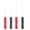 Short long s tyle, variant on Pair Accuracy Tester Probes Strong Metal & Plastic Construction Automotive Tester Leads for Car Electrical Diagnostics