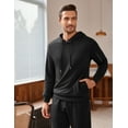 thumbnail image 3 of COOFANDY Men's Tracksuit 2 Piece Hooded Athletic Sweatsuits Casual Running Jogging Sport Suit Sets, 3 of 6