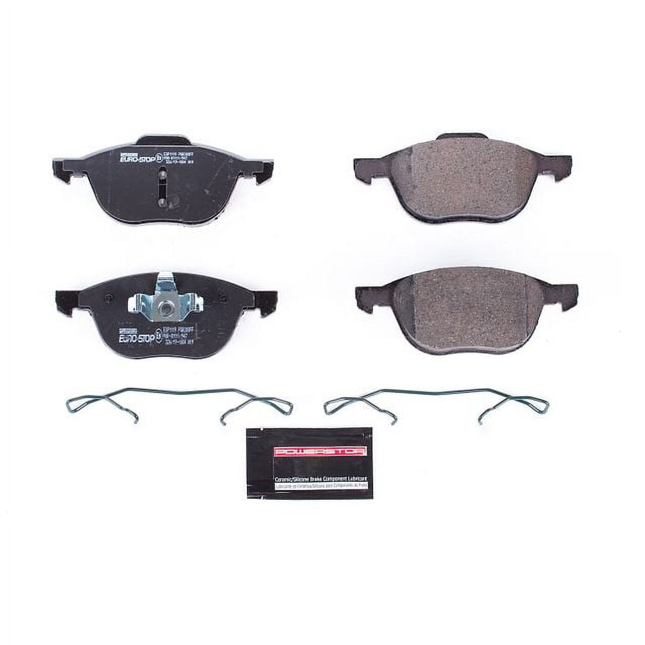Power Stop Front Euro-Stop ECE-R90 Certified Brake Pad ESP1119