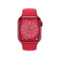 thumbnail image 2 of Apple Watch Series 8 (GPS + Cellulaire, 41mm) Boîtier en Aluminium Rouge avec Bracelet Sport Rouge - Très Bon (Reconditionné), 2 of 5