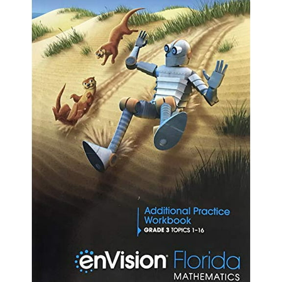 Pre-Owned enVision: Grade 3 - Additional Practice Workbook (Topics 1-16) ~ FLORIDA Paperback