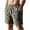 Army Green #01, variant on Nmnitkp Mens Shorts Breathable & Comfortable Shorts Men Striped Design Gym Shorts Elastic Waist Quick-Dry Daily Fitness Use,Athletic Shorts 2XL