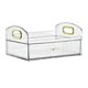 thumbnail image 1 of Makeup Organizer Countertop+Drawers Bedroom Vanity Clear Skincare Organizer Cute Cosmetic Display Cases for Perfume A, 1 of 5