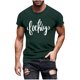 thumbnail image 1 of Camiseta de Manga Corta Impresa de Estilo Masculino, Tops Cortos para las Mujeres Pullover Casual Primavera Verano Uso Diario, 1 of 5