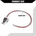 thumbnail image 5 of Unique Bargains Car Side Marker Pigtail Connector Harness for Dodge Charger 2015-2022 Durable Plastic Black Red, 5 of 6